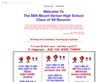 Tablet Screenshot of mvhsclassof65.com